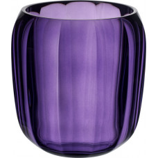 Svietnik/váza fialový COLOURED DELIGHT, 15,5CM